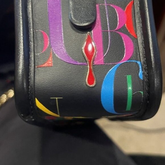 LOUBOUTIN Radioloubi Multicolor Crossbody Bag - Picture 2 of 7